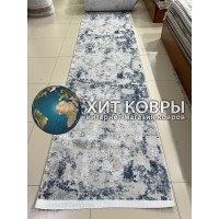 Турецкая ковровая дорожка Tajmahal 003 Серый